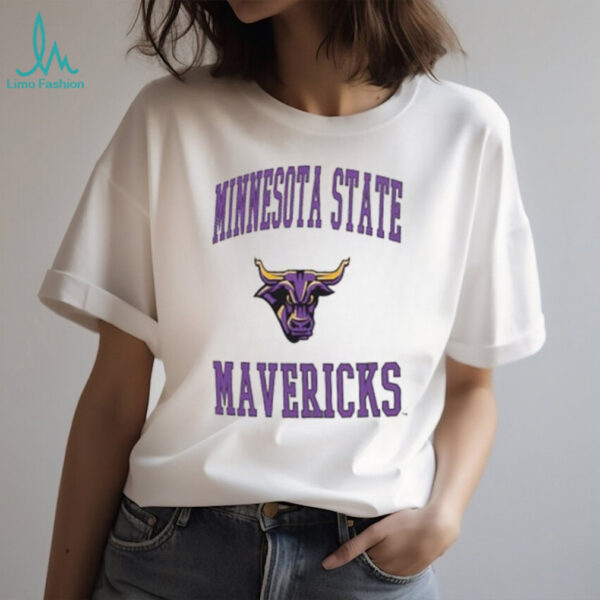 Colosseum Minnesota State Mankato Mavericks White Field Short Sleeve T Shirt