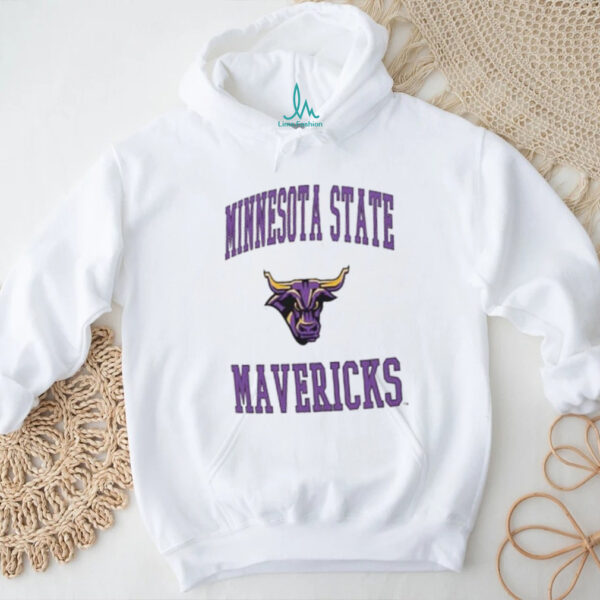Colosseum Minnesota State Mankato Mavericks White Field Short Sleeve T Shirt