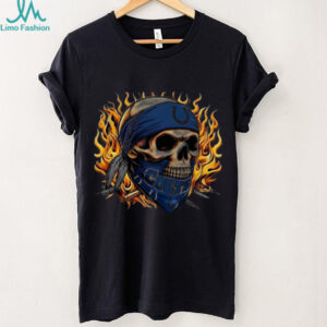 Colts Skull Flame Bandana Tee