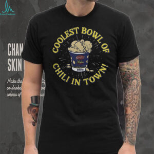 Coolest bowl of Chili in Town Graeter's Skyline Ice Cream T Shirt