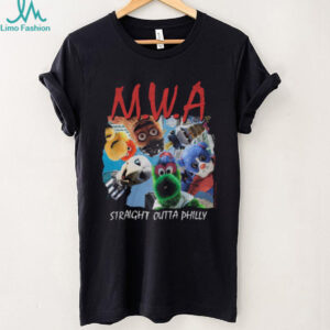 Cracked Bell M.W.A. Straight Outta Philly T Shirt