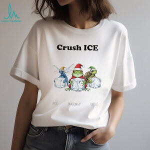 Crush ICE Anti Trump FDT Frog Dragonfly Turtle Christmas shirt