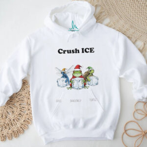 Crush ICE Anti Trump FDT Frog Dragonfly Turtle Christmas shirt