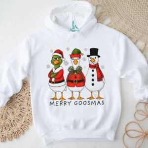 Cute Christmas Goose Movie Characters Merry Goosmas 2025 shirt