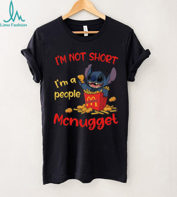 Cute Stitch with McNuggets T shirt