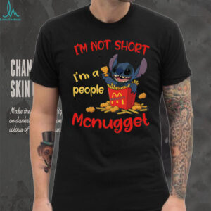 Cute Stitch with McNuggets T shirt