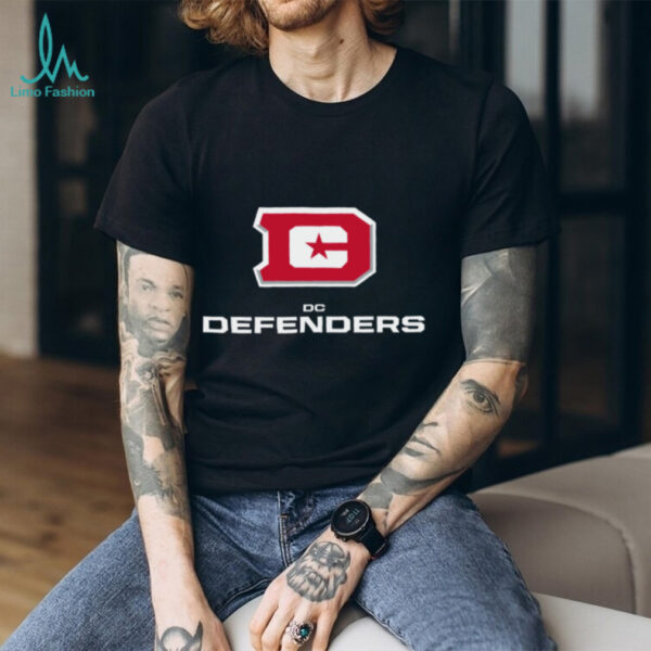 DC Defenders Lockup Logo T Shirt