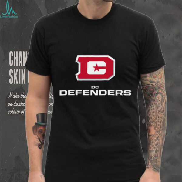 DC Defenders Lockup Logo T Shirt