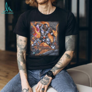 DC Shop Cyborg Man To Machine Graphic TShirt