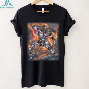 DC Shop Cyborg Man To Machine Graphic TShirt
