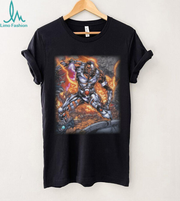 DC Shop Cyborg Man To Machine Graphic TShirt