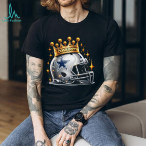 Dallas Cowboys Crowned King Helmet T Shirt
