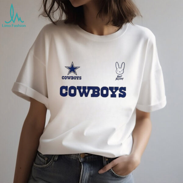 Dallas Cowboys NFL Football x Bad Bunny The Halftime Show logo shirt