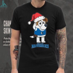 Dallas Mavericks Bluey Jack Christmas Cute TShirt