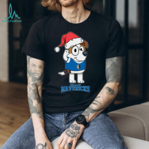 Dallas Mavericks Bluey Jack Christmas Cute TShirt