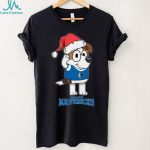 Dallas Mavericks Bluey Jack Christmas Cute TShirt