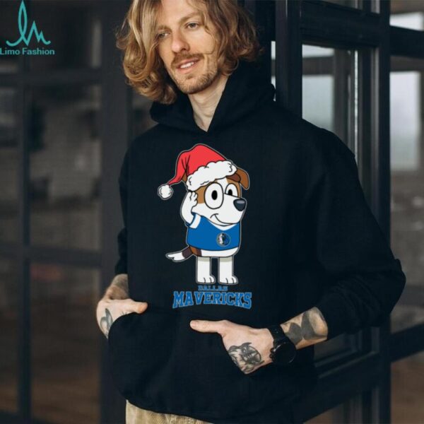 Dallas Mavericks Bluey Jack Christmas Cute TShirt