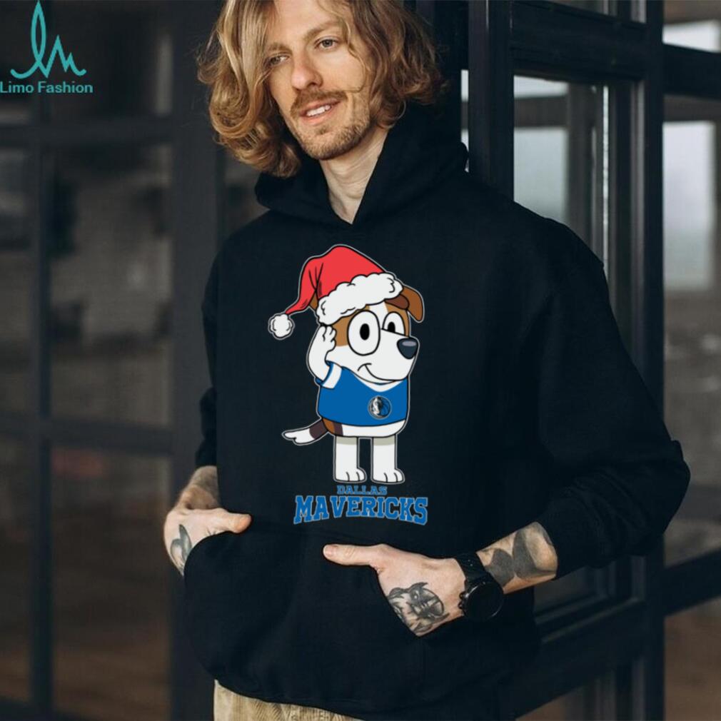Dallas Mavericks Bluey Jack Christmas Cute TShirt Dallas Mavericks Bluey Jack Christmas Cute TShirt
