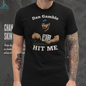 Dan Gamble Hit Me Detroit Football T Shirt