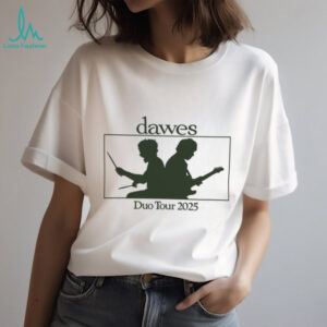 Dawes Merch Store Duo Tour 2025 TeeShirt