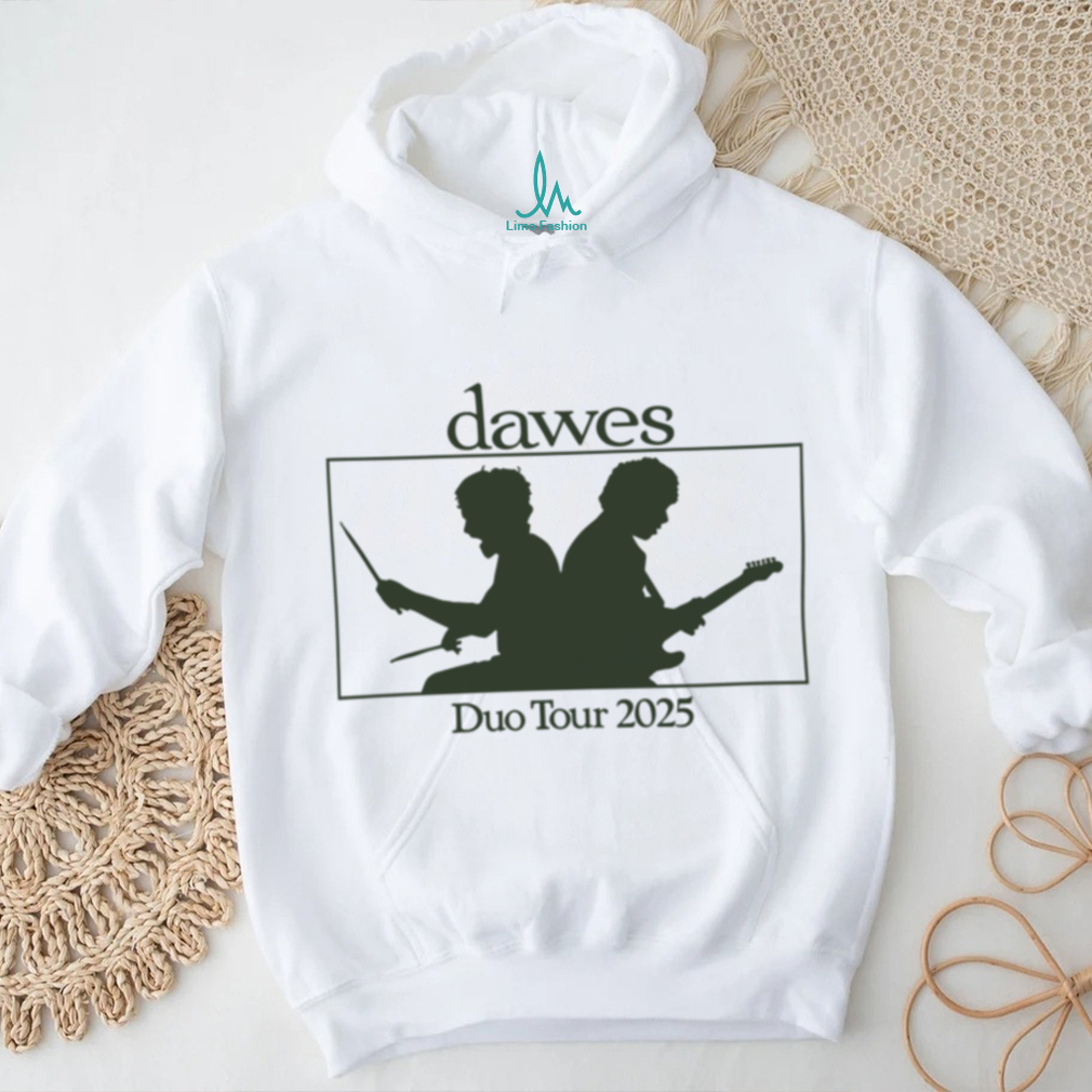 Dawes Merch Store Duo Tour 2025 TeeShirt Dawes Merch Store Duo Tour 2025 TeeShirt