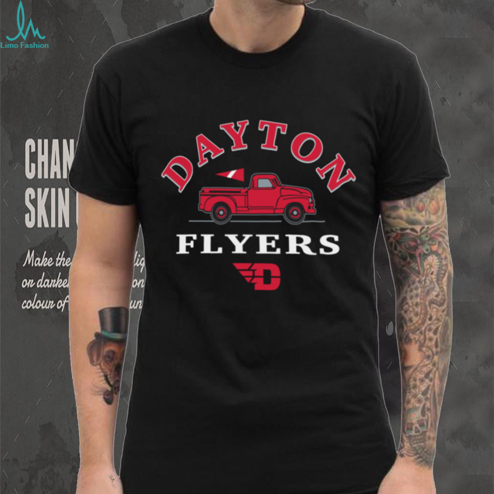 Dayton Flyers Classic College Truck Graphic Shirt Dayton Flyers Classic College Truck Graphic Shirt