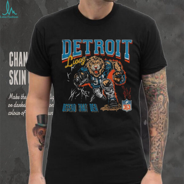Defend That Den Detroit Lionz 313 NFL Football vintage shirt