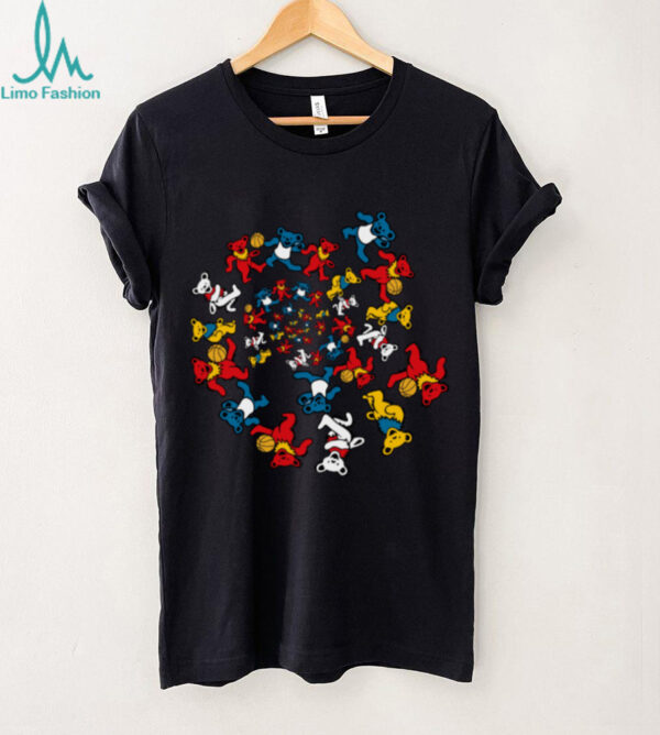Denver Nuggets 2025 Grateful Dead Band Sixty Years So Far T Shirt