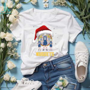 Denver Nuggets Family Christmas Tee – Custom NBA Fan Shirt – Personalized Holiday Gift for Dad with Name & Number Game Day Style