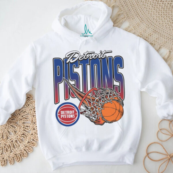 Detroit Pistons Red On Fire Short Sleeve Fashion T Shirt