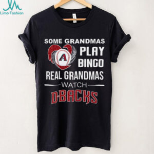 Diamondbacks Grandma Some Play Bingo Real Watch Baseball Hoodie