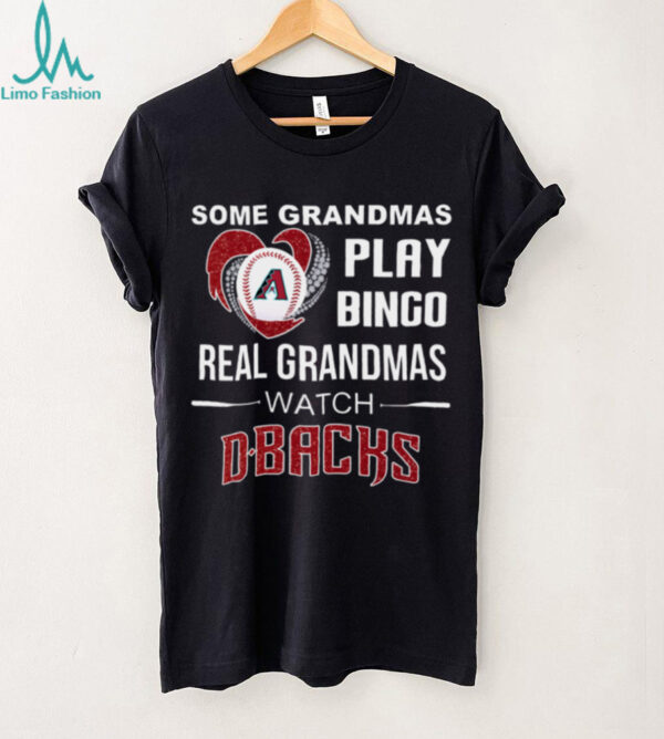 Diamondbacks Grandma Some Play Bingo Real Watch Baseball Hoodie