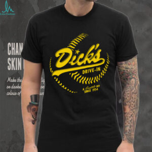 Dick's Drive In Merch Throwback Legends Seattle Baseball Shirt