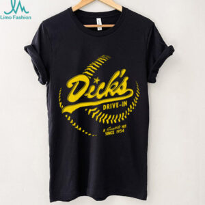 Dick's Drive In Merch Throwback Legends Seattle Baseball Shirt