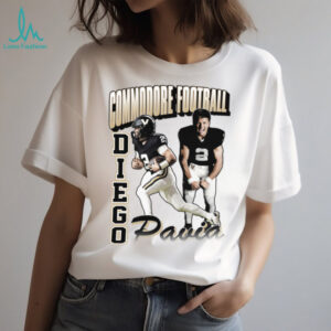 Diego Pavia Commodore Football Vanderbilt NIL College Football Shirt
