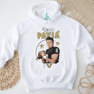 Diego Pavia Vanderbilt Illustrated NIL Collection TShirt