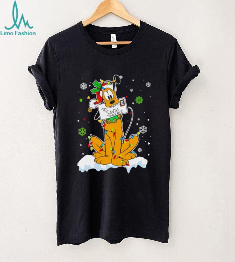Disney Pluto Dog Christmas Lights Snowflake shirt Disney Pluto Dog Christmas Lights Snowflake shirt