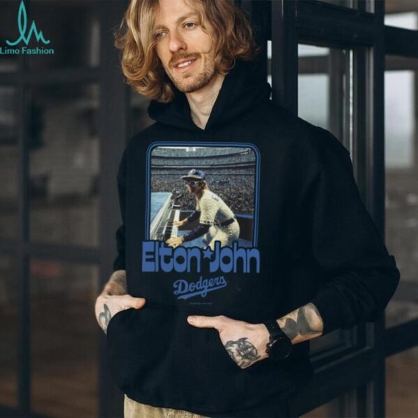 Dodger Merch Center Field Elton John X Dodger Stadium Duke T Shirt
