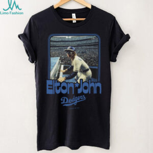 Dodger Merch Center Field Elton John X Dodger Stadium Duke T Shirt