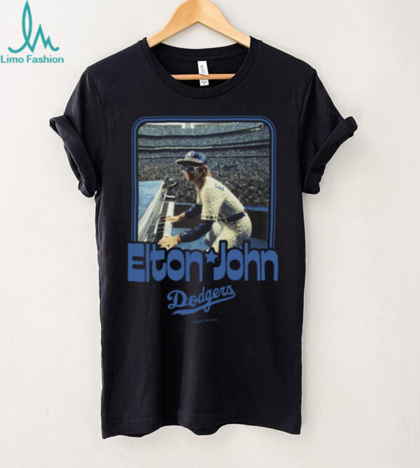 Dodger Merch Center Field Elton John X Dodger Stadium Duke T Shirt