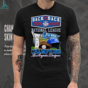 Dodgers 2024 2025 National League Champions Back To Back Pullover League Champions Los Angeles Dodgers shirt