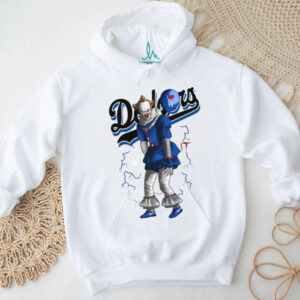 Dodgers Halloween Horror Pennywise Shirt