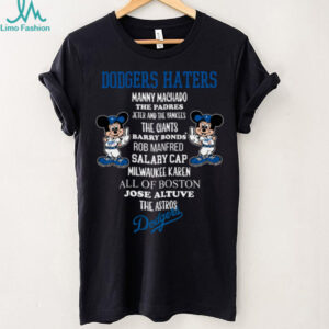 Dodgers Haters Fck All Dodger Haters MLB Trash Talk Shirt