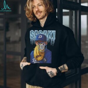 Dodgers Roki Sasaki Ice Anime T Shirt