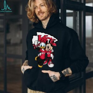Donald and Minnie Mouse Chiefs Fan Shirt