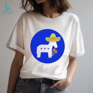 Donkey Republic Wearing Mexican Hat Cinco De Mayo shirt