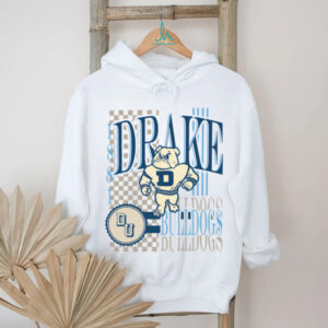 Drake Bulldogs Ivory 90s Print Collage T Shirt