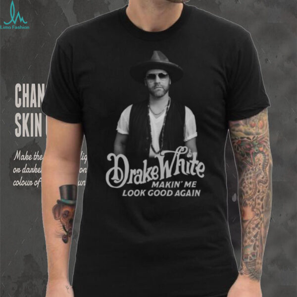 Drake White Official Merchandise Makin Me Look Good Again Face T Shirt