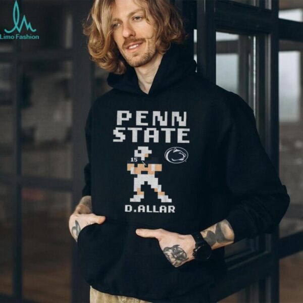 Drew Allar 8 bit Retro Baller Penn State Nittany Lions football 2025 shirt