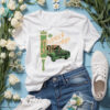 Cartoon Apple Car T Shirt Trying To Catch Me Ridin’ Dirty” Humor Tee
